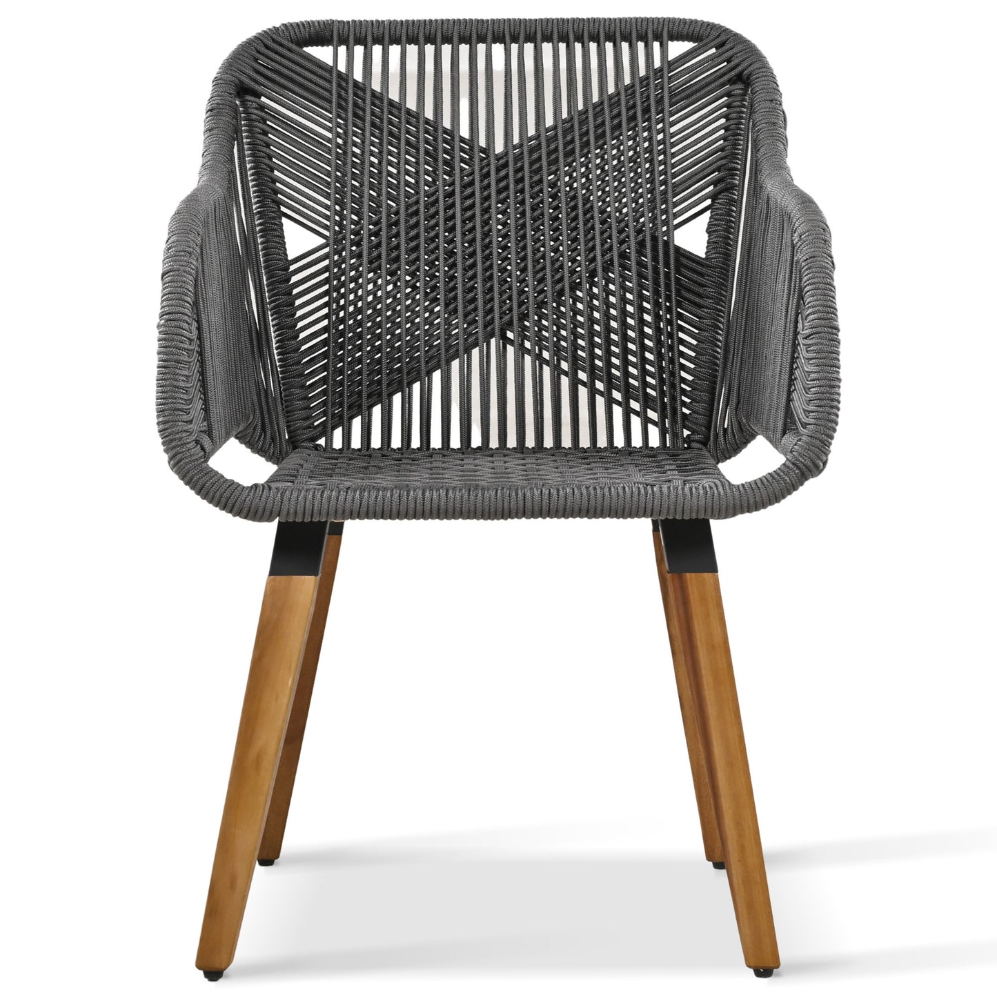 Calista Modern Patio Wicker Conversation Set