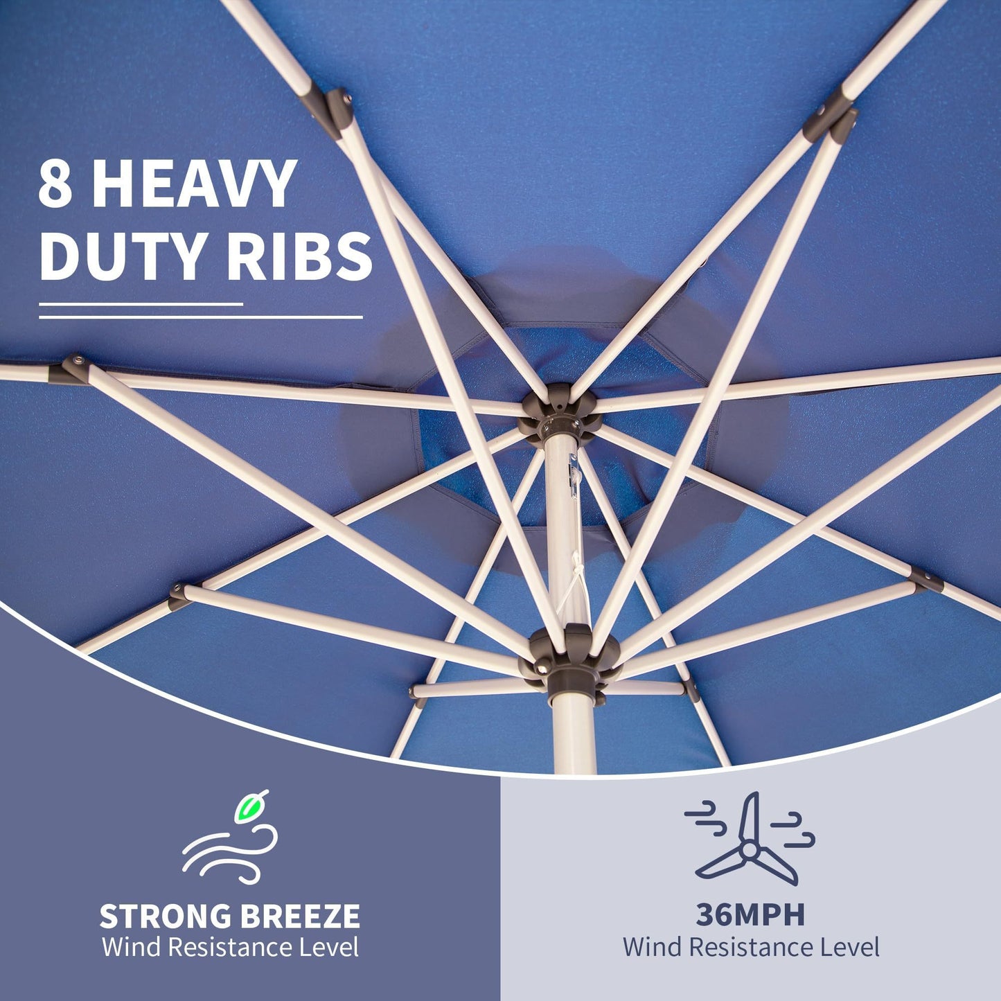 Fremont Contemporary Patio Umbrella