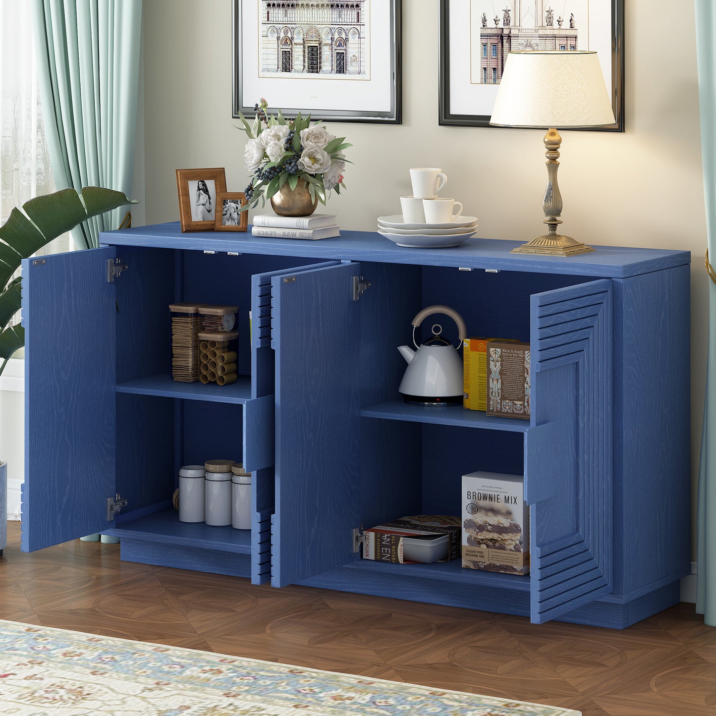 Amity Traditional Vintage Distressed Sideboard