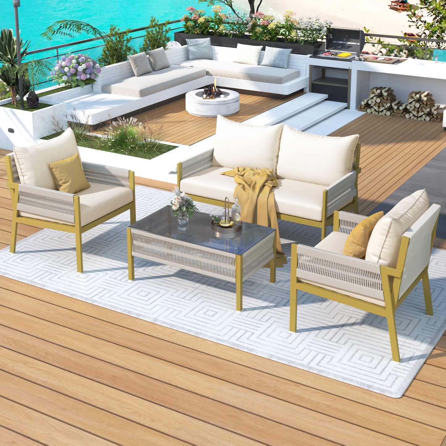 Elmcrest Modern Outdoor Living Comfort