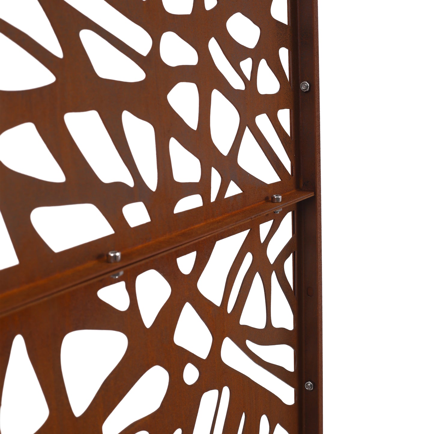 Bartholomew Industrial Metal Privacy Screen
