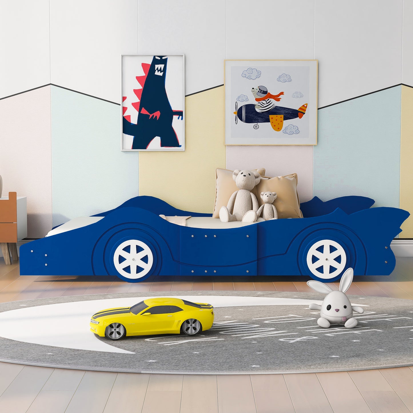 Westport Modern Race Car Platform Bed