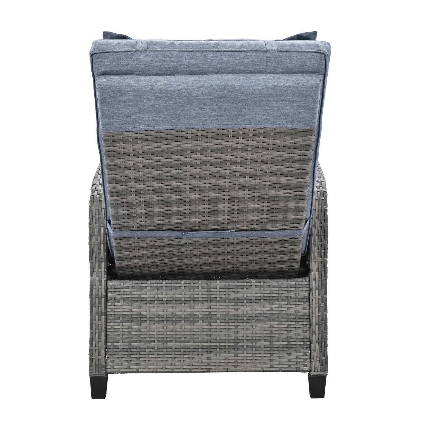 Warmsprings Contemporary U Style Rattan Patio Set