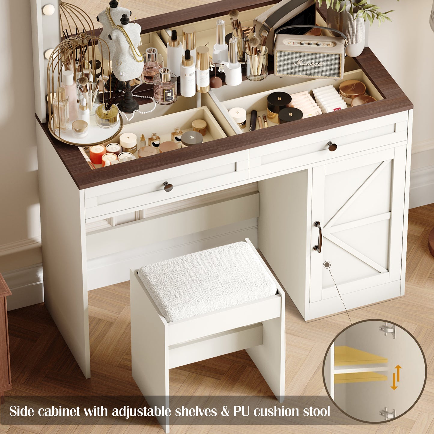 Emery Craftsman Classic Vanity Table