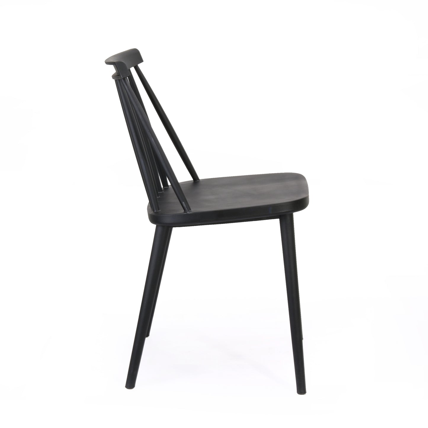 Bartholomew Contemporary Farmhouse Spindle Back Dining Chairs