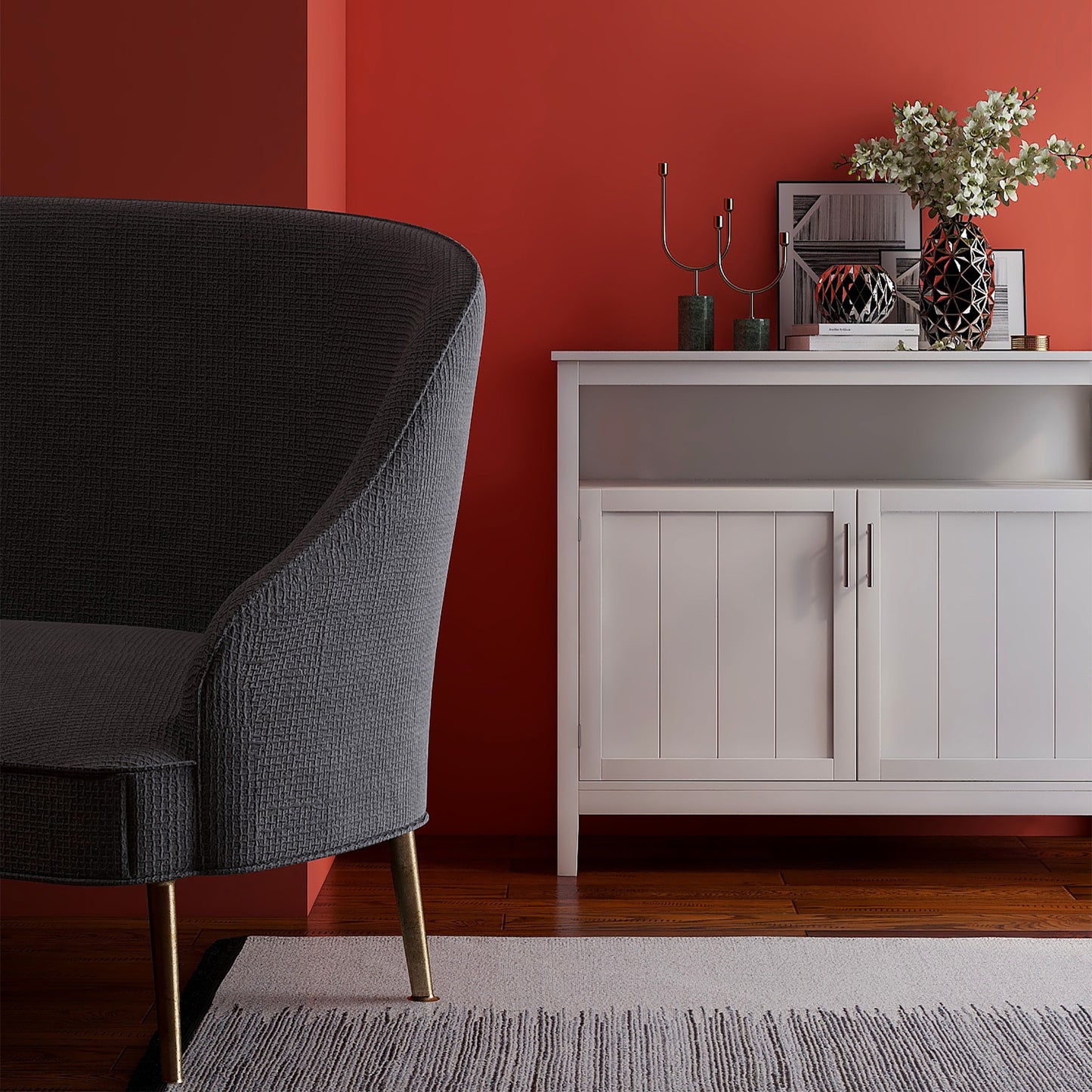 Bartholomew Modern Buffet Storage Cabinet
