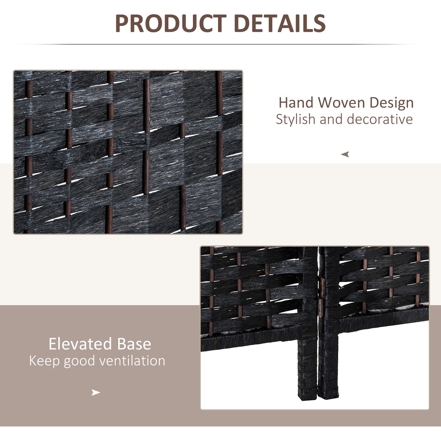 Jiron Craftsman Weave Room Divider