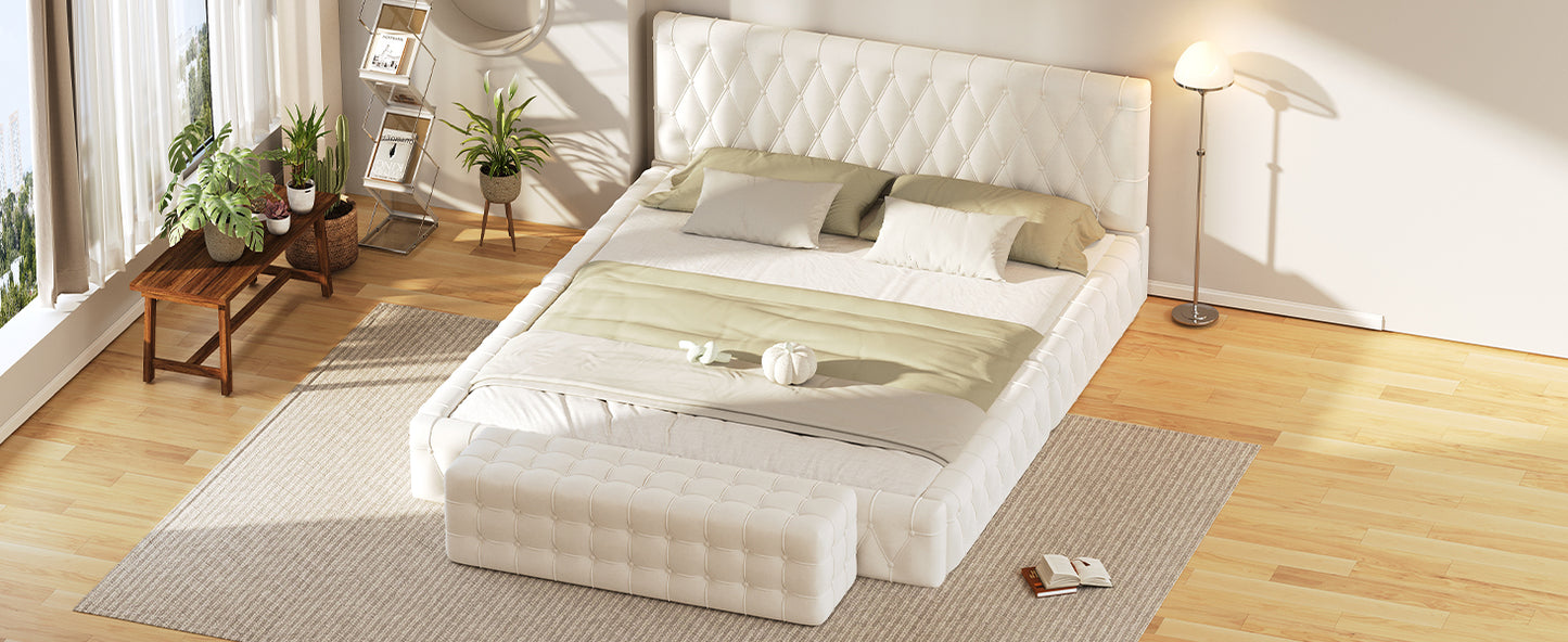 Emery Contemporary Upholstered Queen Bedroom Set