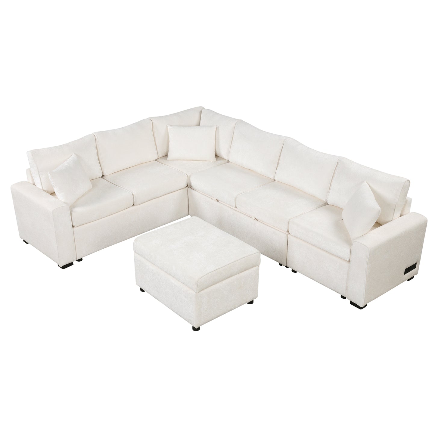 Westport Modern Sectional Sofa Sleeper