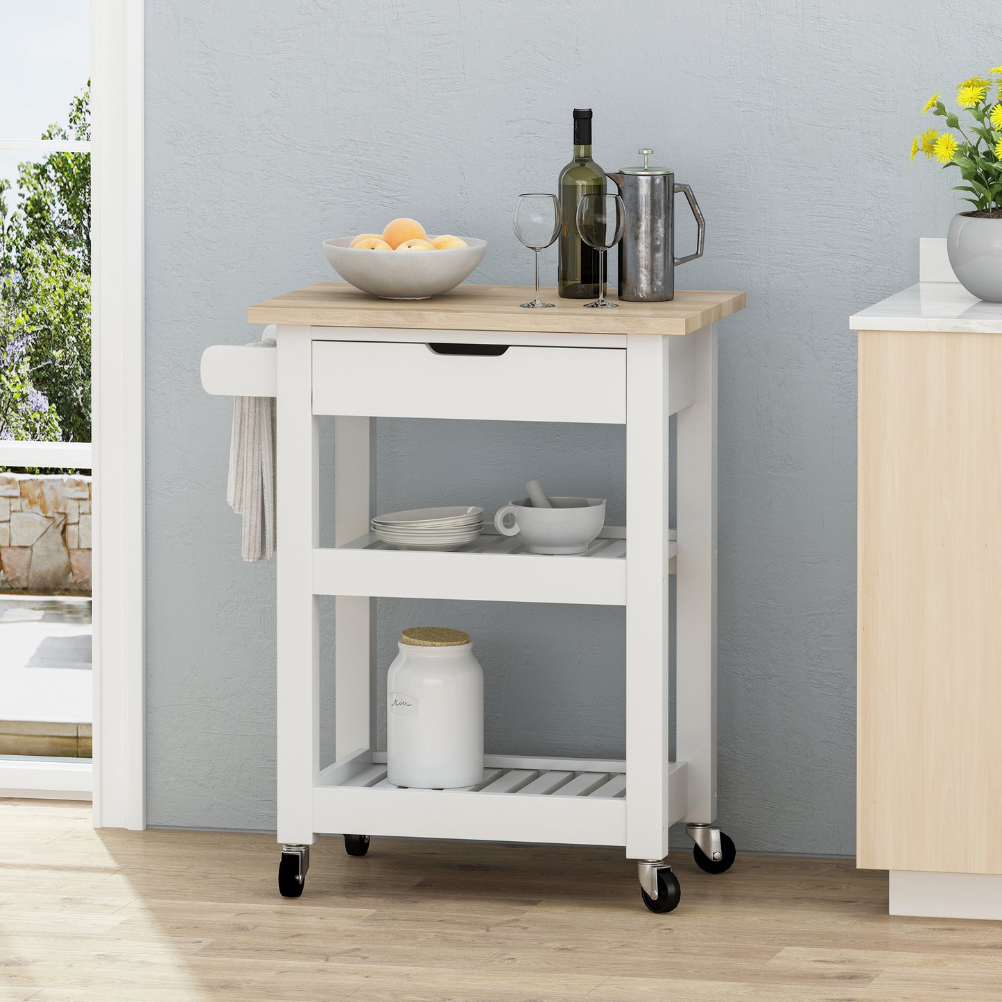 Niles Craftsman Velvet Classic Kitchen Cart