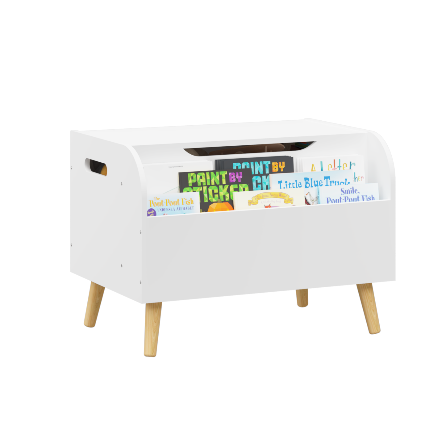 Cleo Craftsman Wooden Toy Organizer
