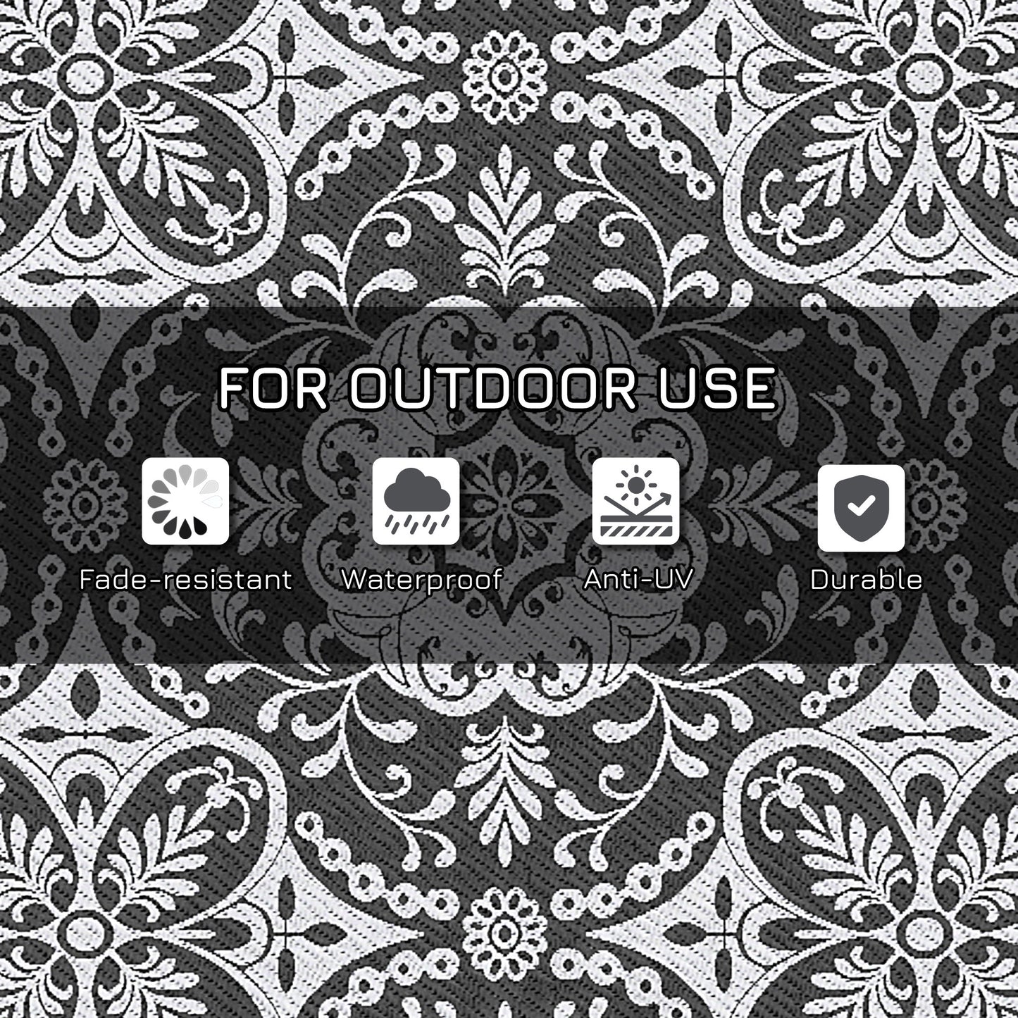 Centerville Contemporary Reversible Outdoor Rug