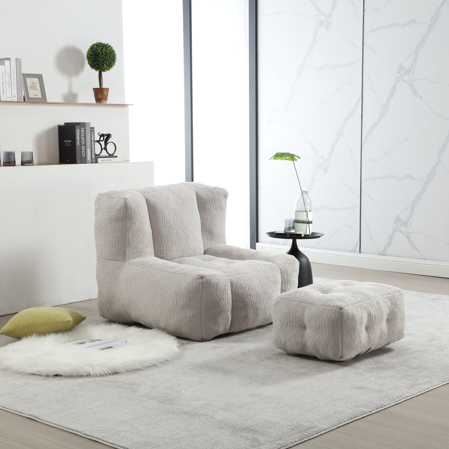 Marites Contemporary Memory Foam Chair
