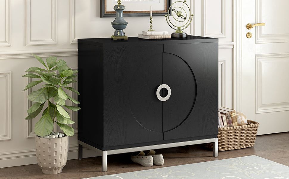 Westport Craftsman Wooden Storage Cabinet