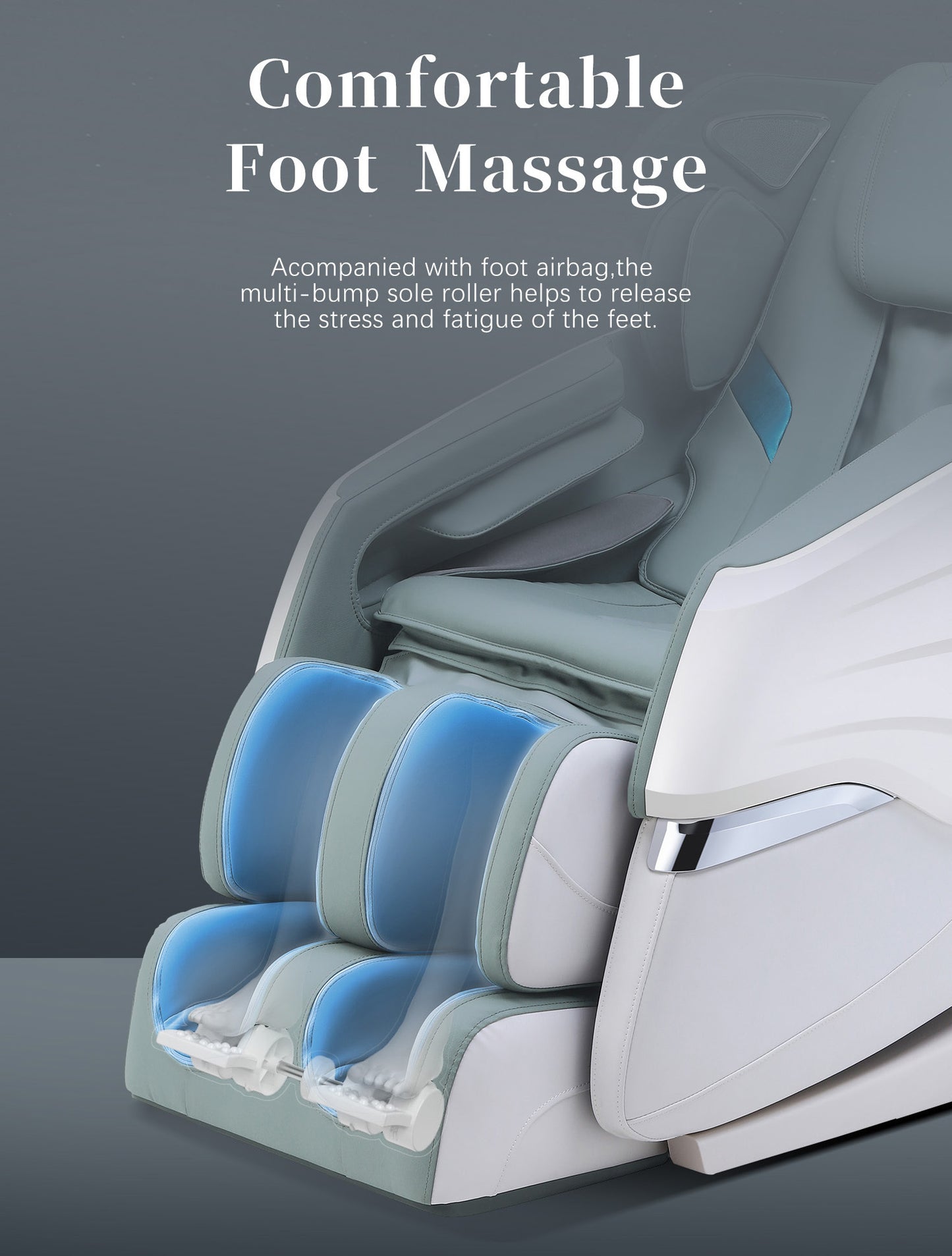Warmsprings Modern Track Massage Recliner