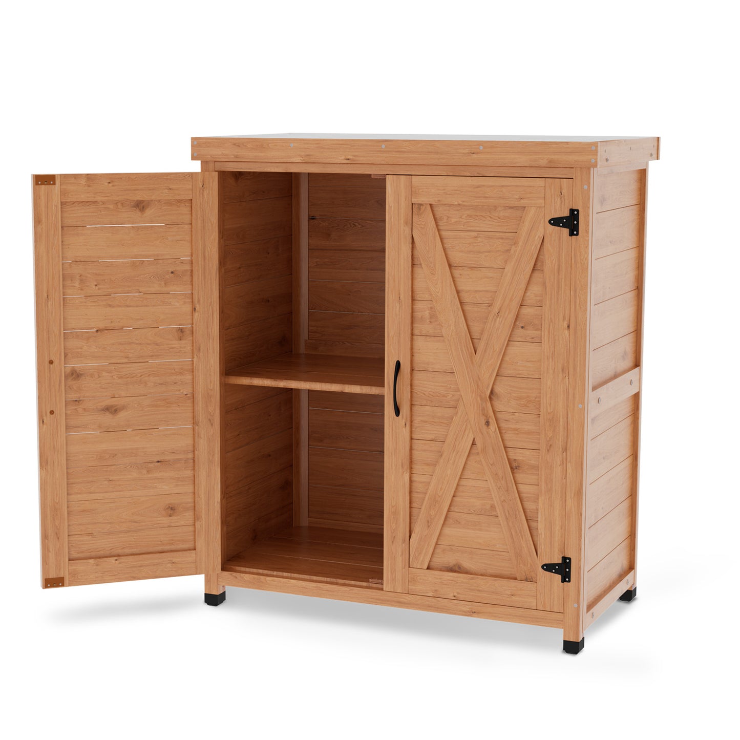 Emery Craftsman Outdoor Potting Storage Table