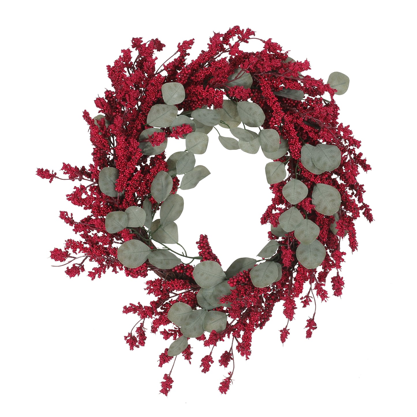 Kingsly Contemporary Berry Wreath Arrangement
