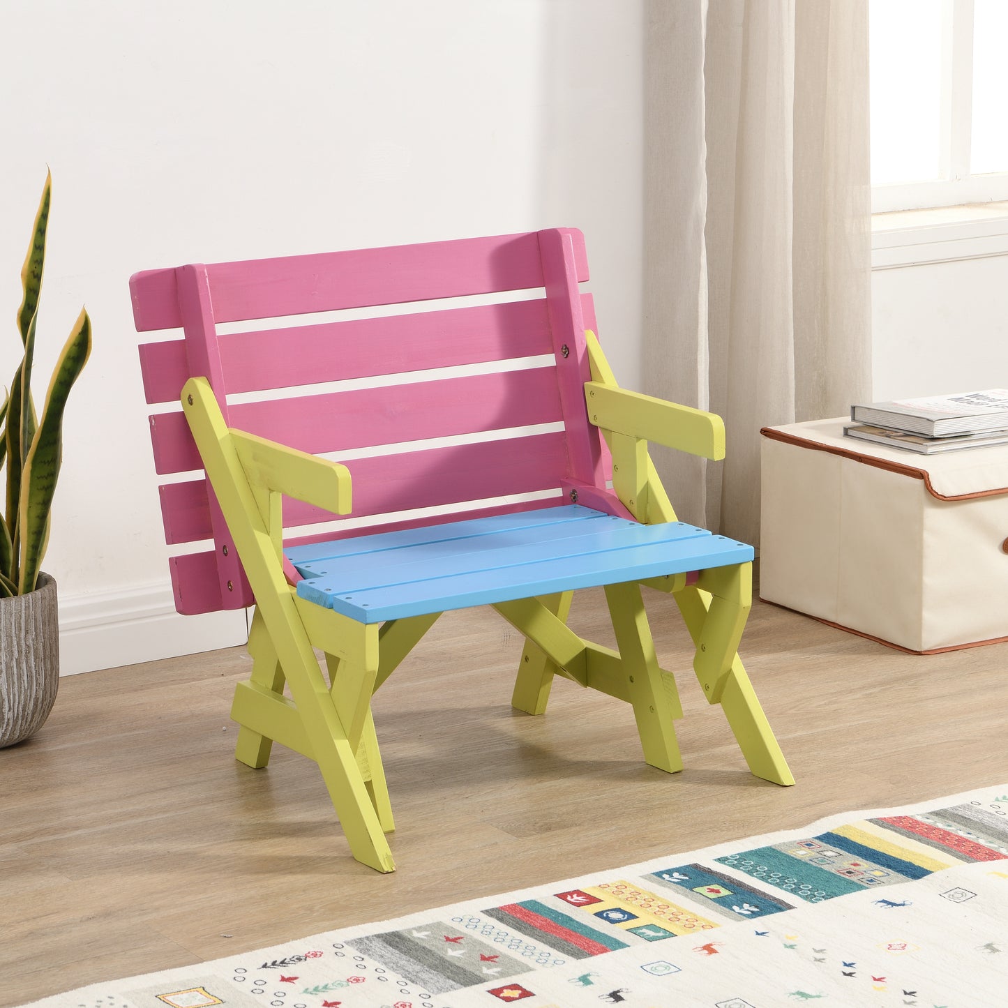 Marcel Craftsman Multifunctional Chair-Table Set