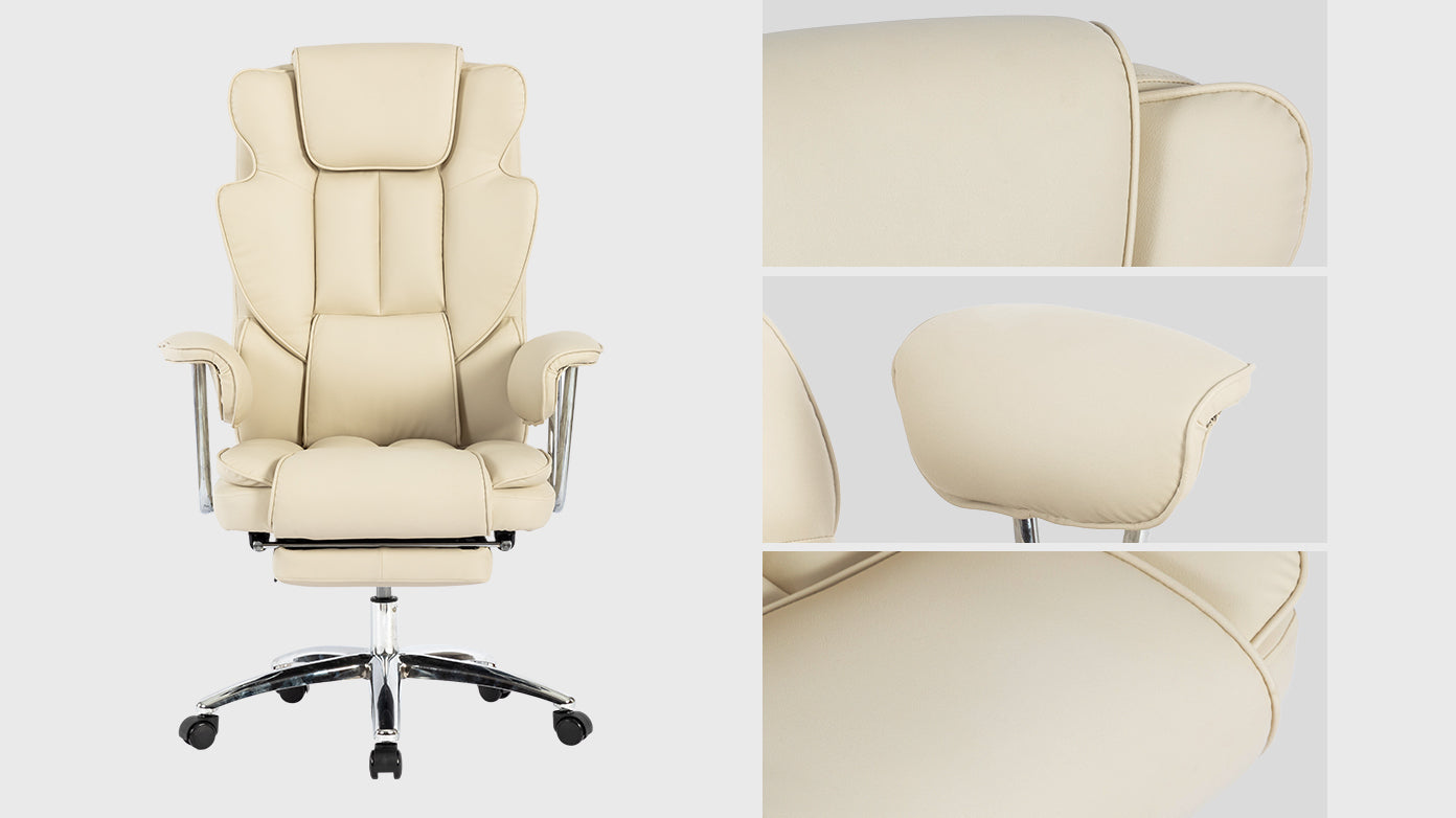 Ghivi Contemporary Leather Executive Chair