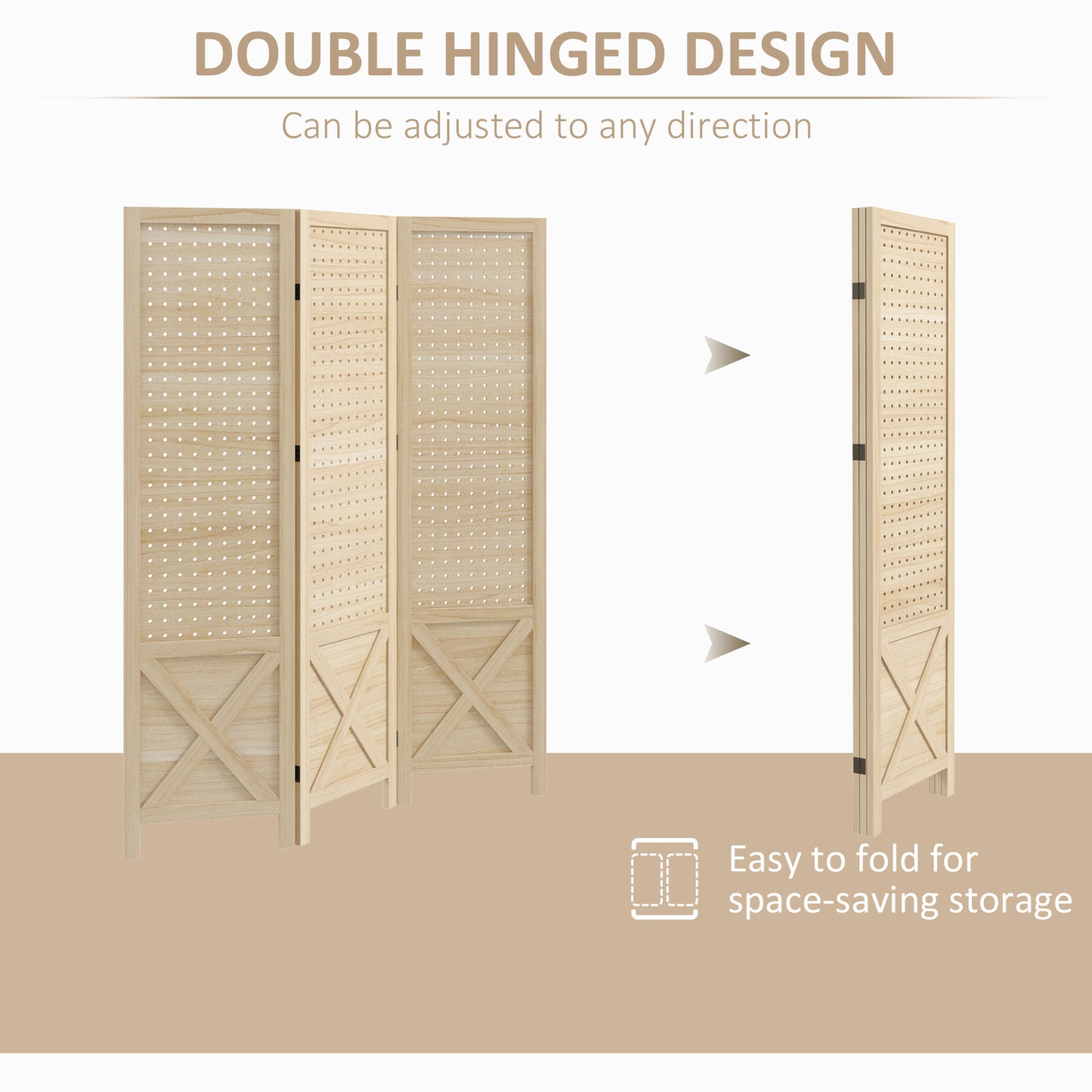 Ghivi Craftsman Wooden Display Screen