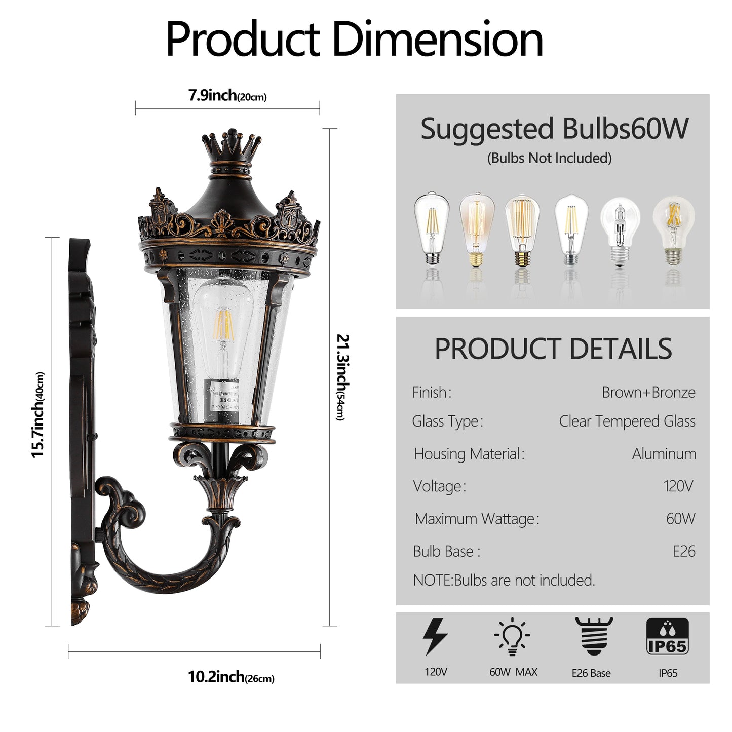 Niles Traditional Outdoor Wall Lantern