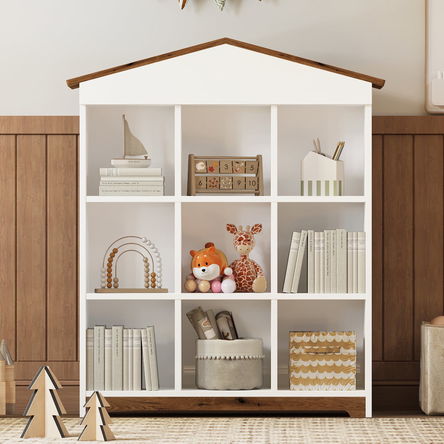Cleo Modern Bedroom Storage Rack