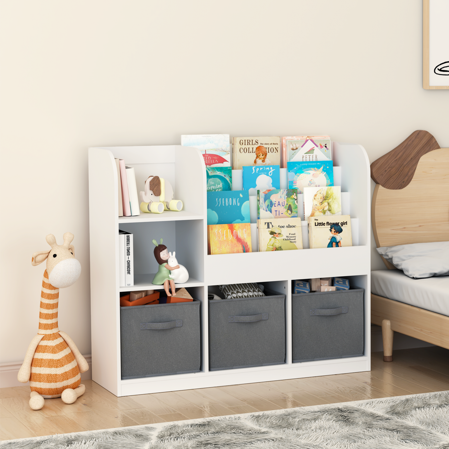 Marcel Modern Multifunctional Storage Bookcase