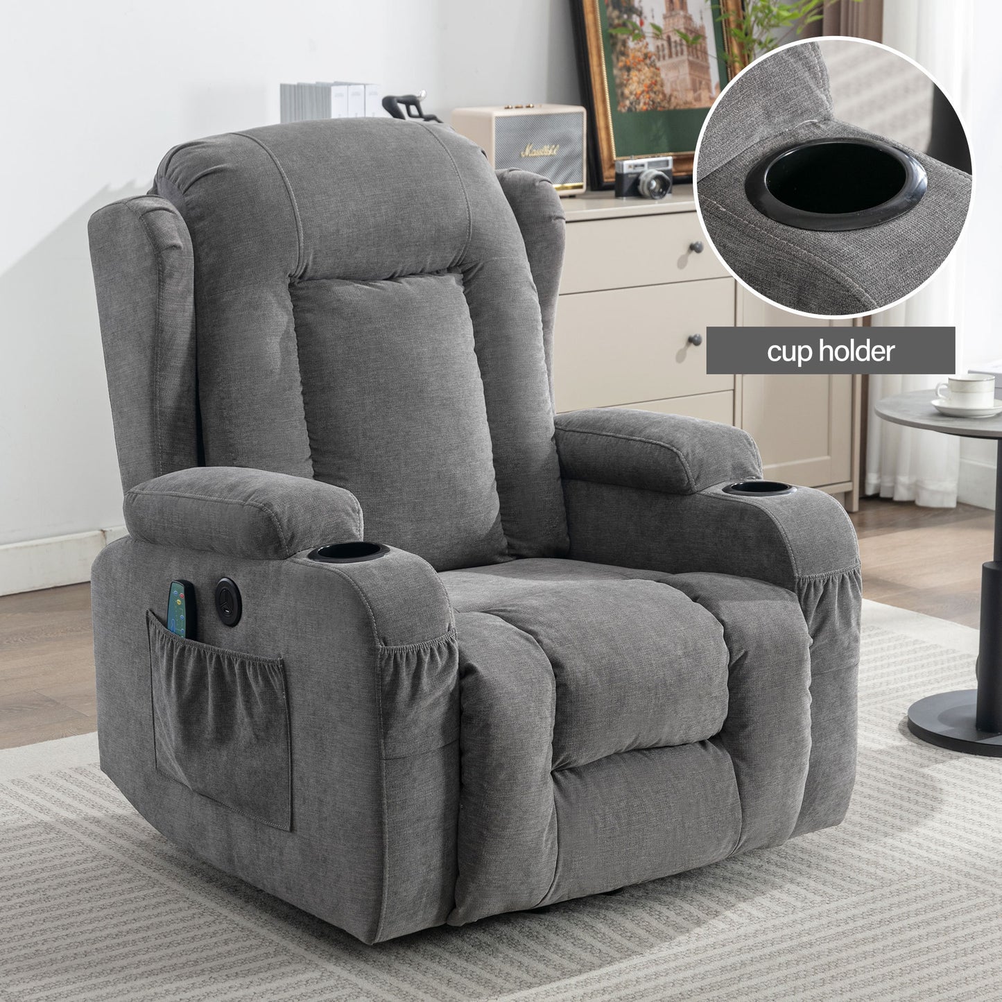 Napa Contemporary Power Lift Recliner Chair