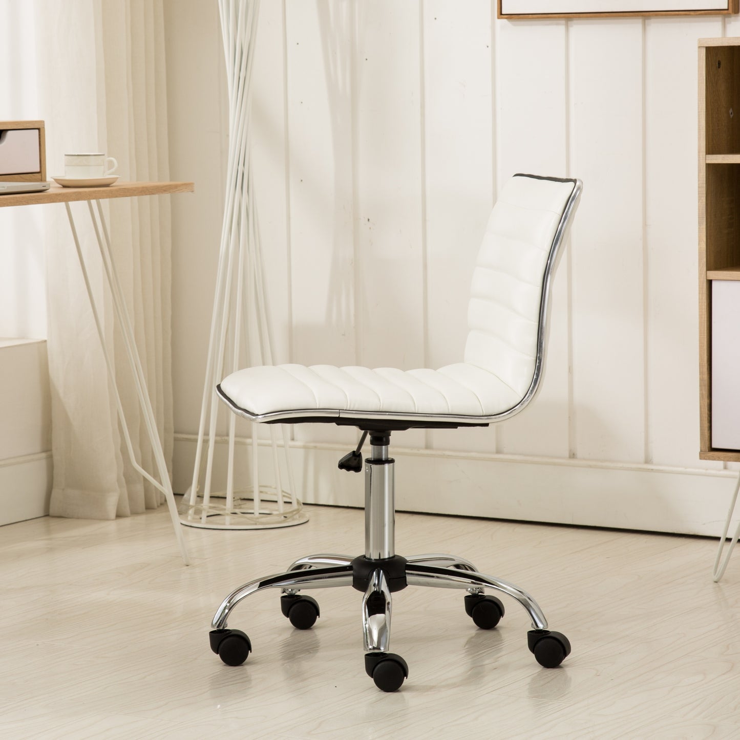 Lula Modern Chrome Office Chair