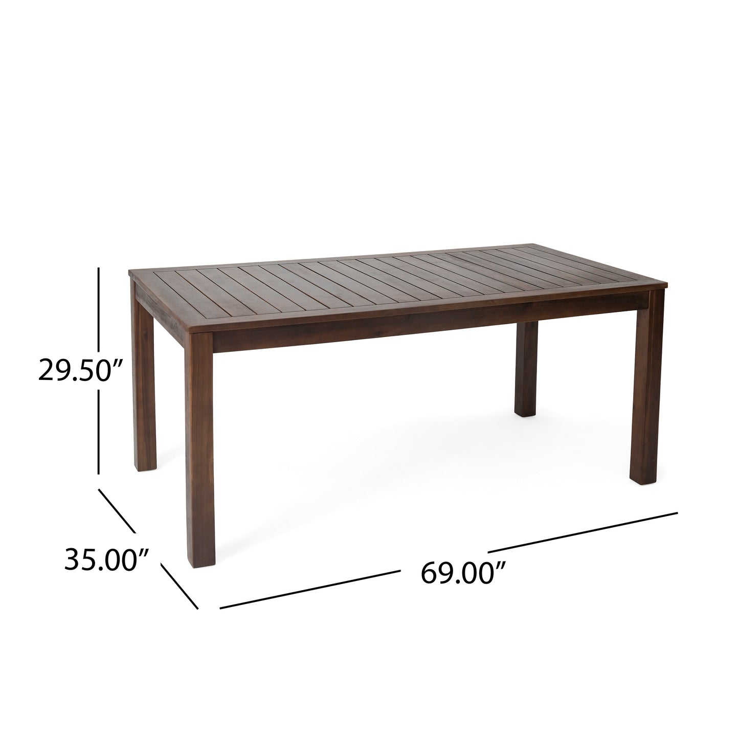 Jiron Craftsman Outdoor Long Table