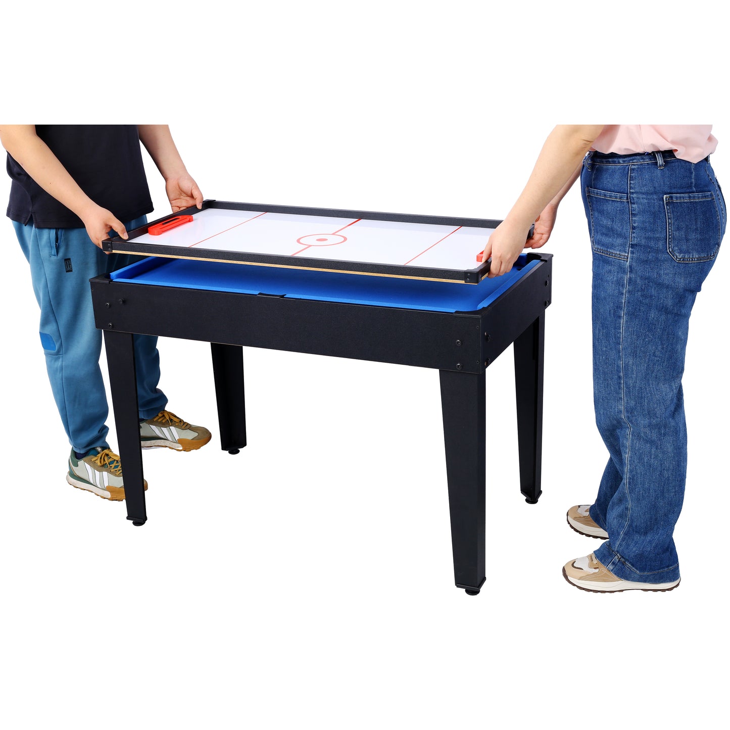 Centerville Contemporary Velvet Multi Game Table