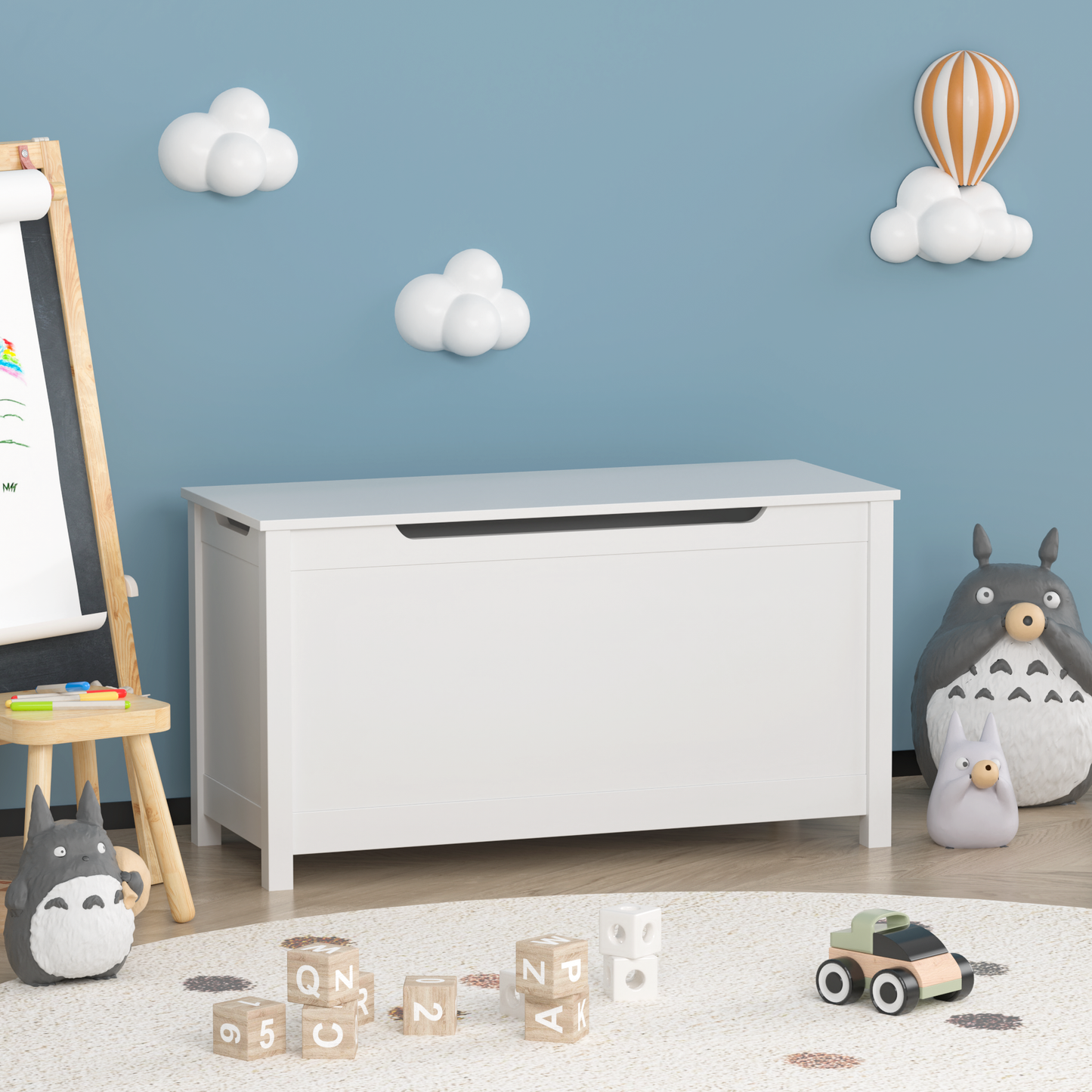 Sonoma Craftsman Wooden Toy Box Storage