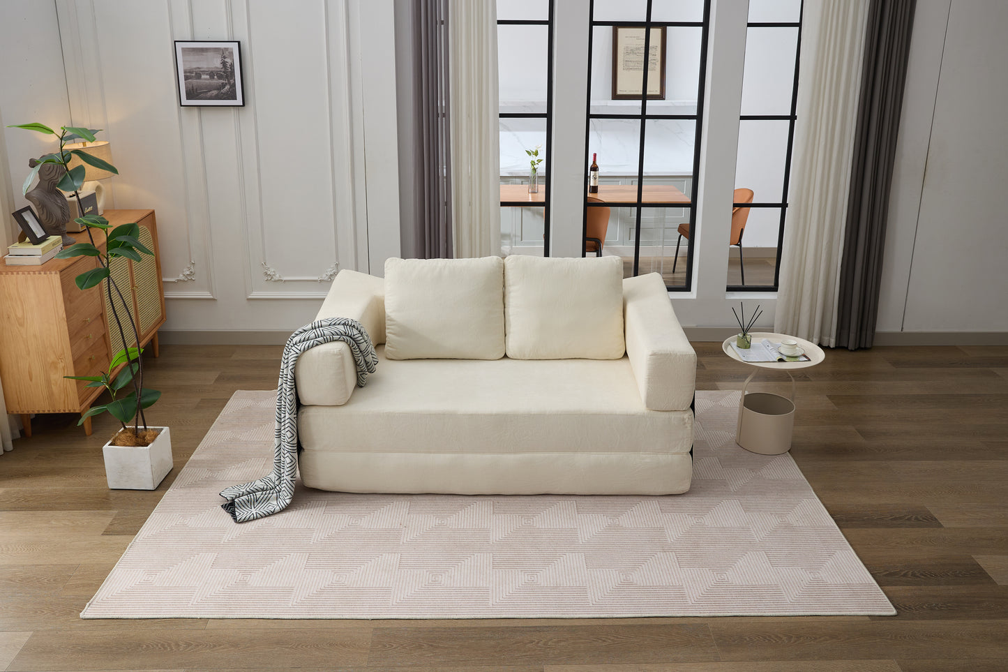 Healdsburg Contemporary Fold-Out Couch Sofa