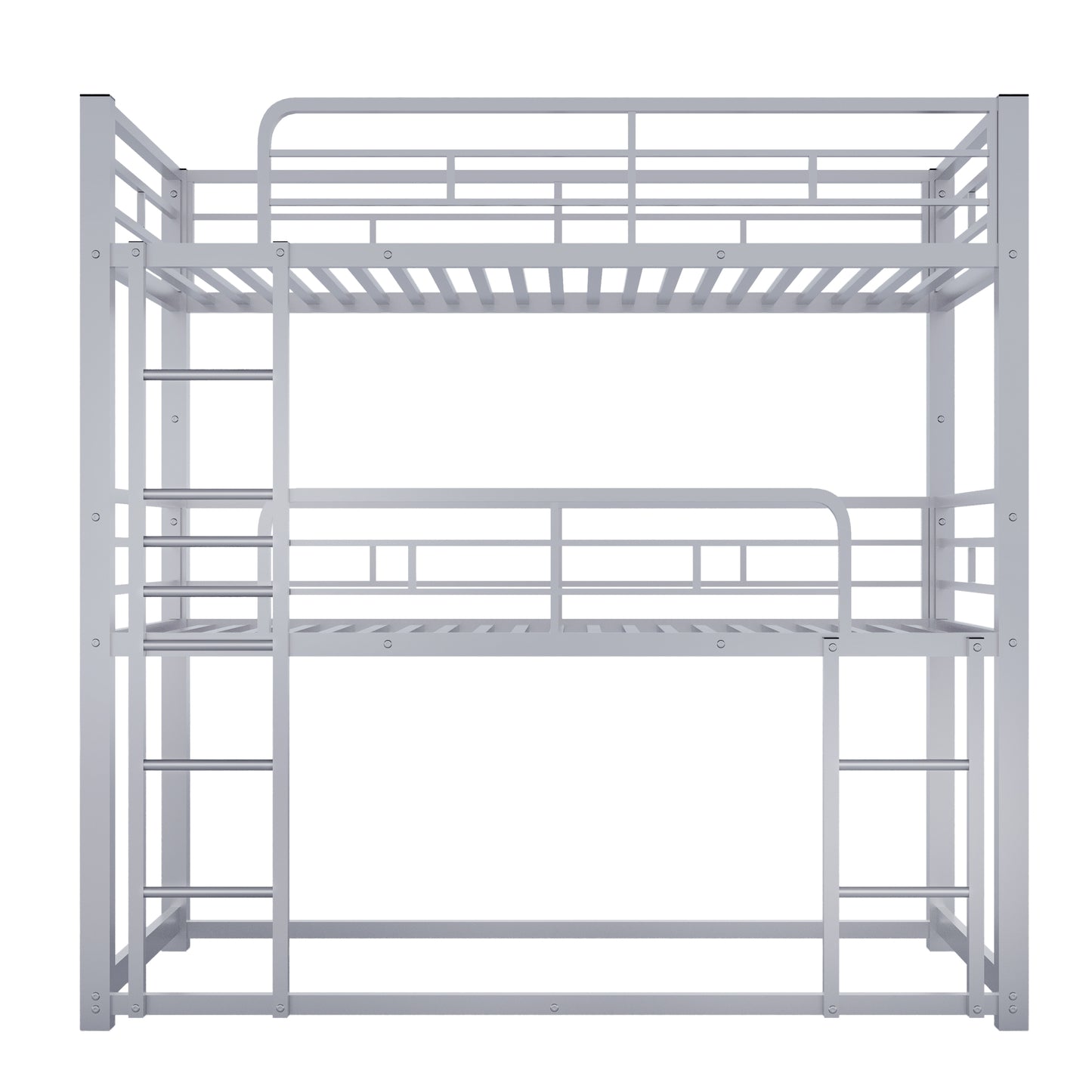 Irvington Industrial Metal Triple Bunk Bed