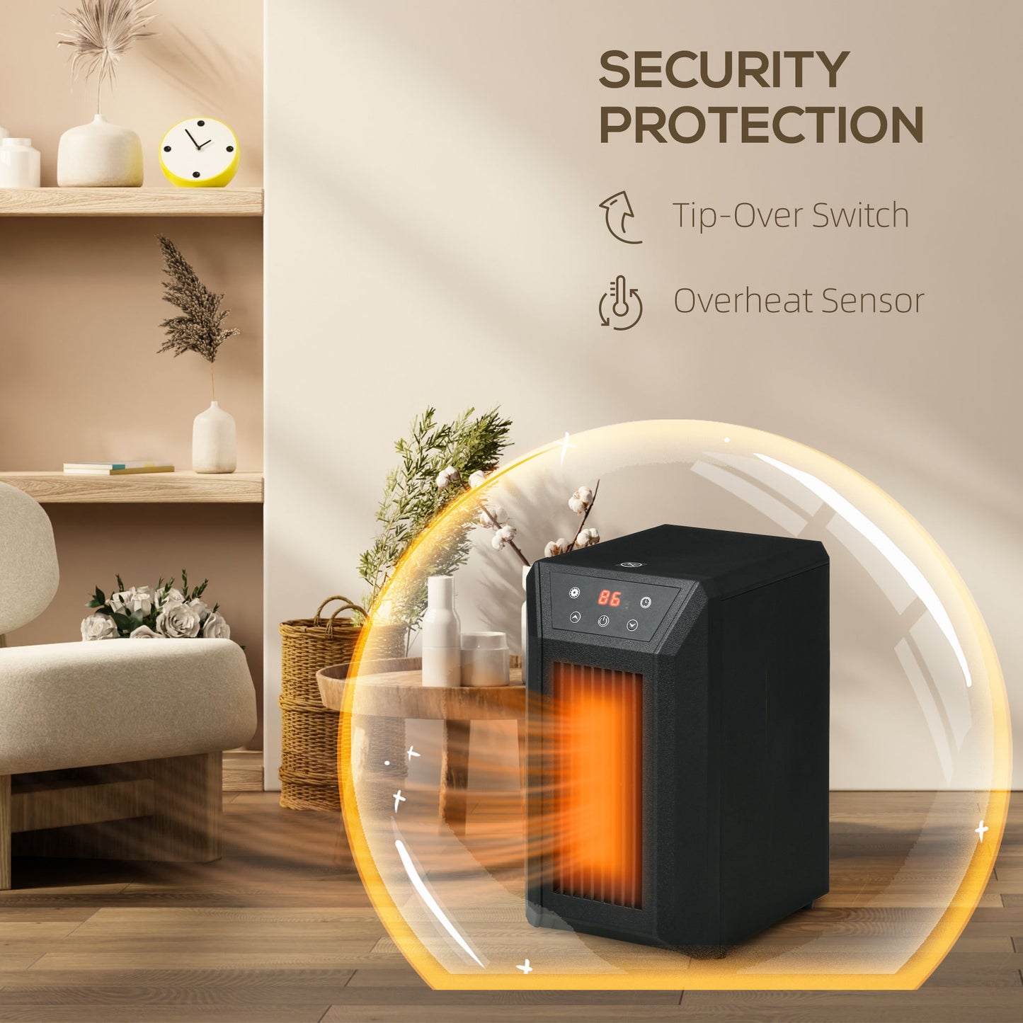 Jiron Modern Radiant Infrared Heater