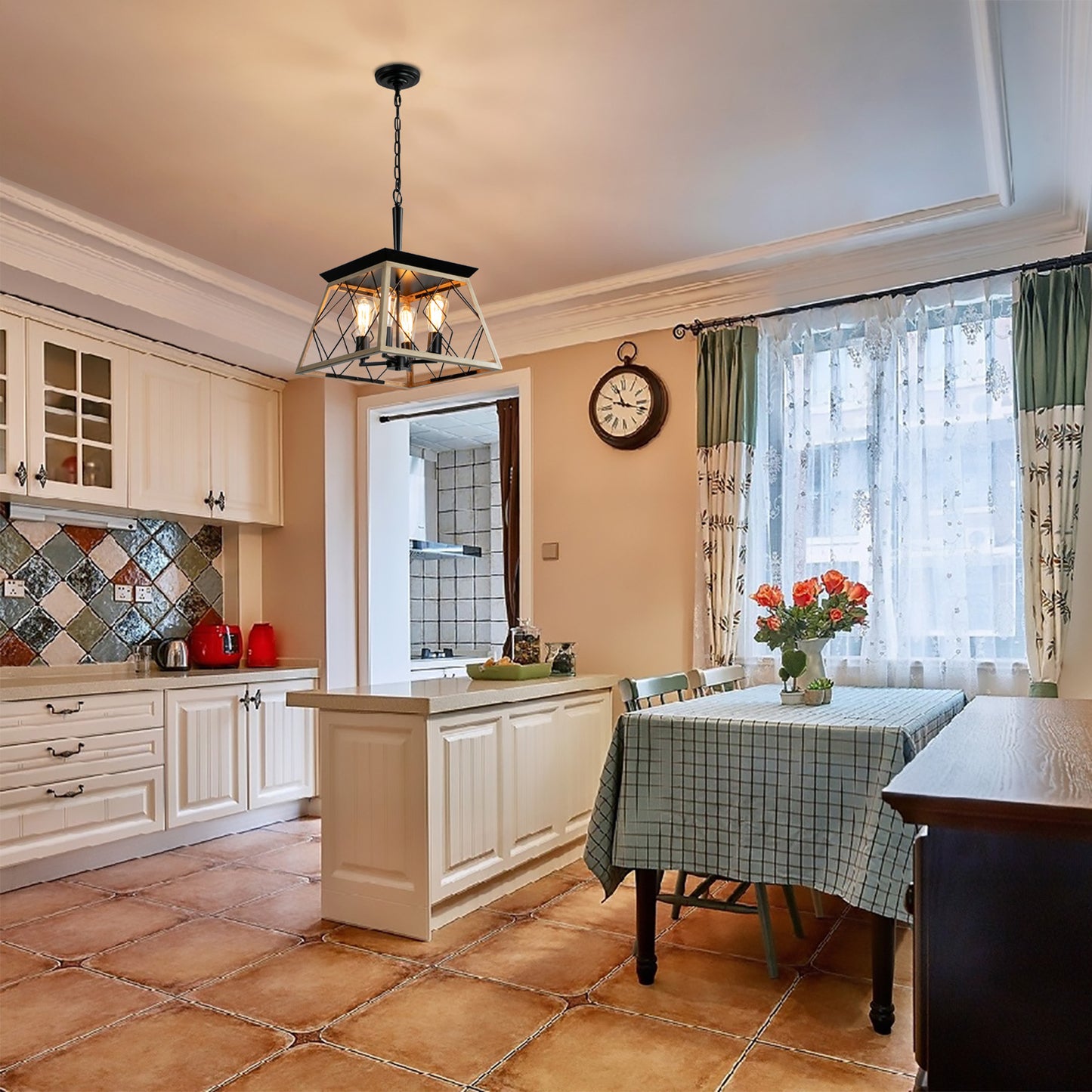 Fitch Traditional Farmhouse Chandelier