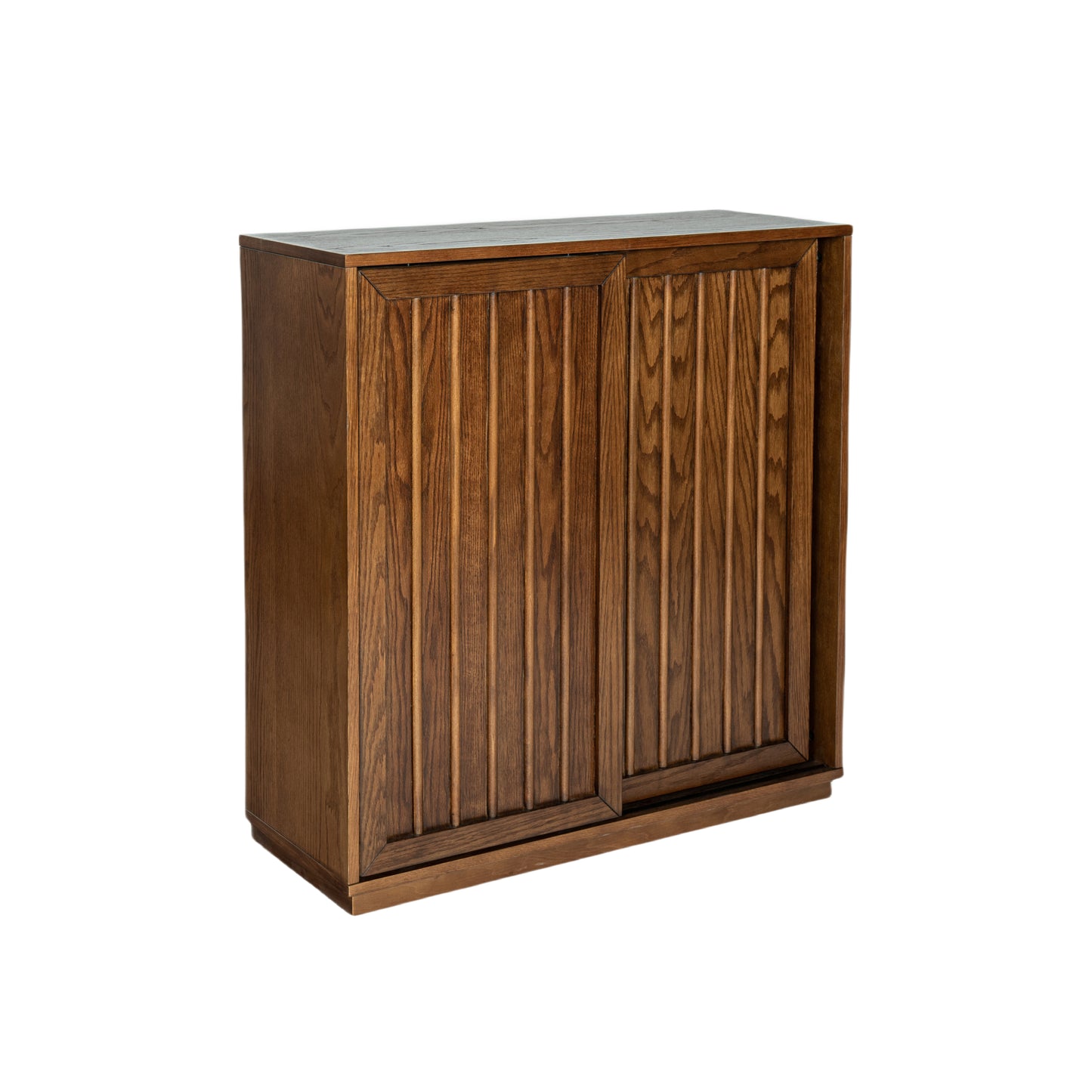 Amity Mid-Century Sliding Sideboard Cabinet