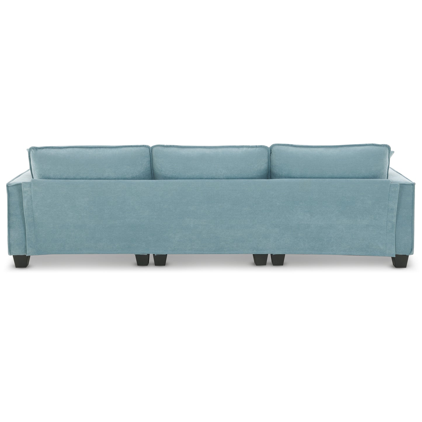 Lula Modern Velvet Convertible Sofa