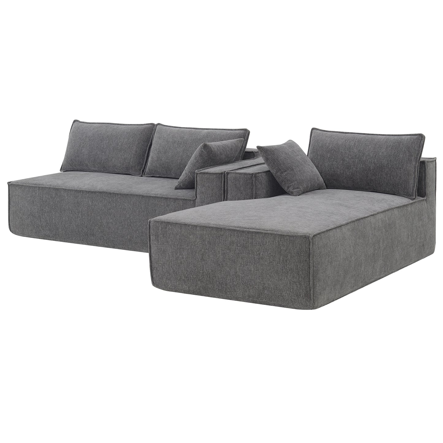 Kingsly Contemporary Modular Sofa Set