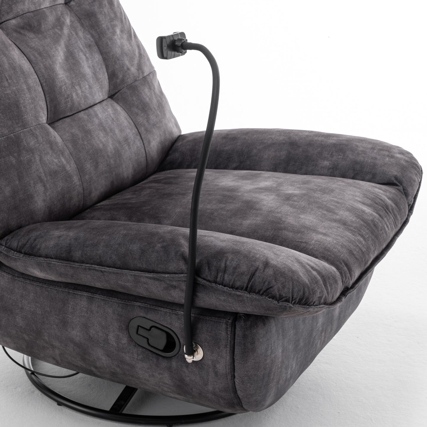 Irvington Modern Velvet Recliner Chair