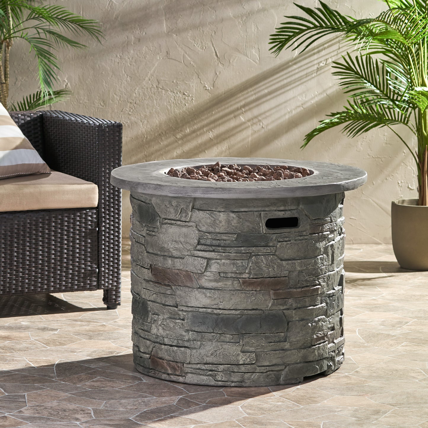 Ghivi Modern Harper Fire Pit