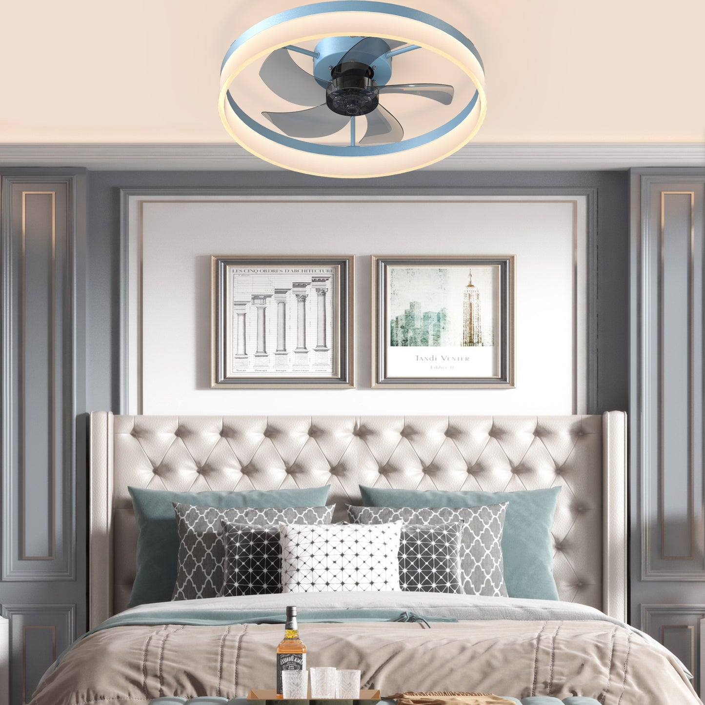 Emery Modern Dimmable LED Ceiling