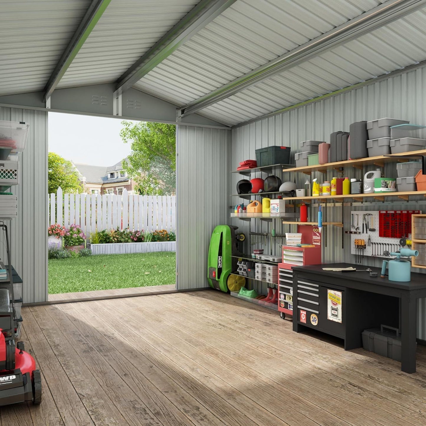Fremont Industrial Storage Garden Shed