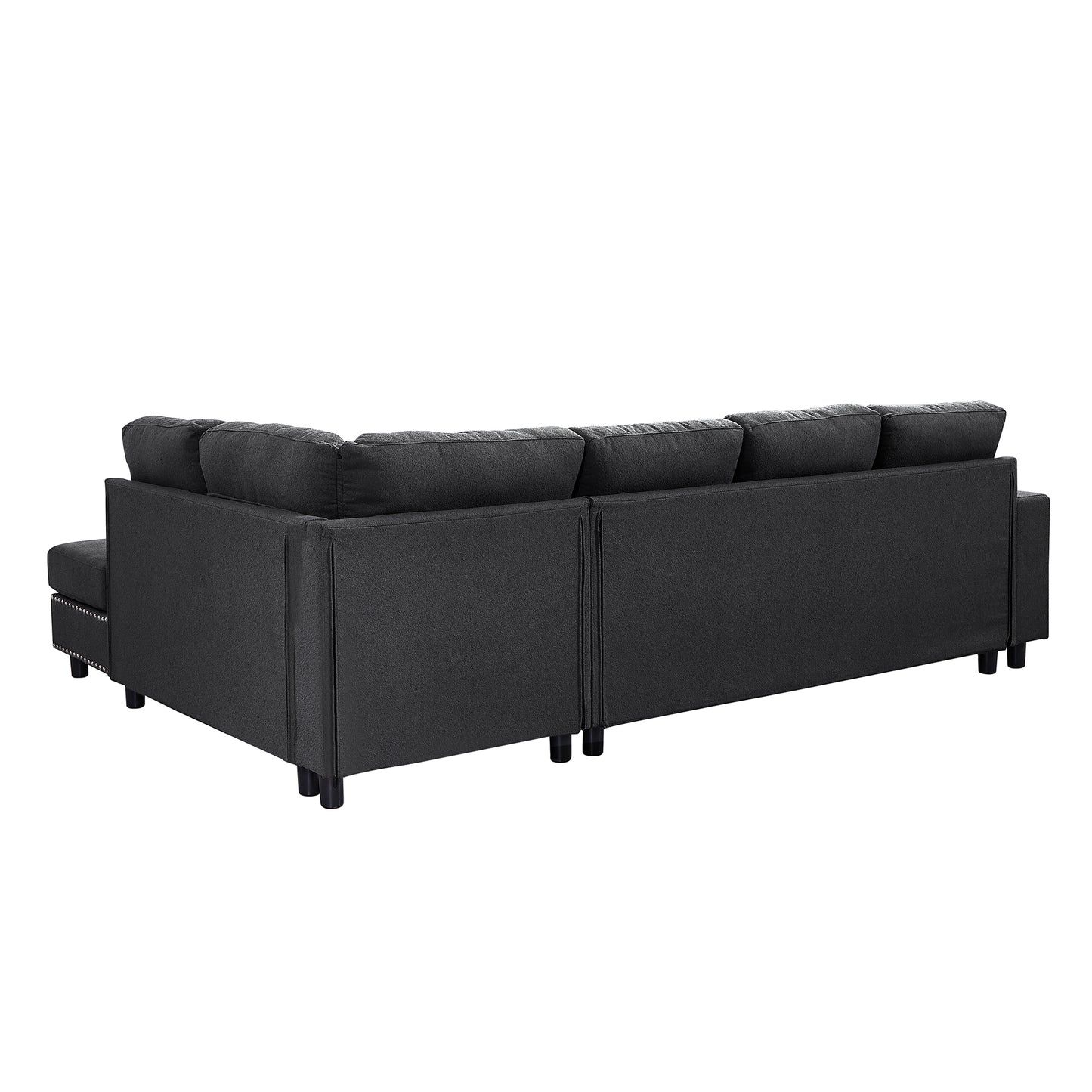 Calista Mid-Century L-Shaped Modular Sofa