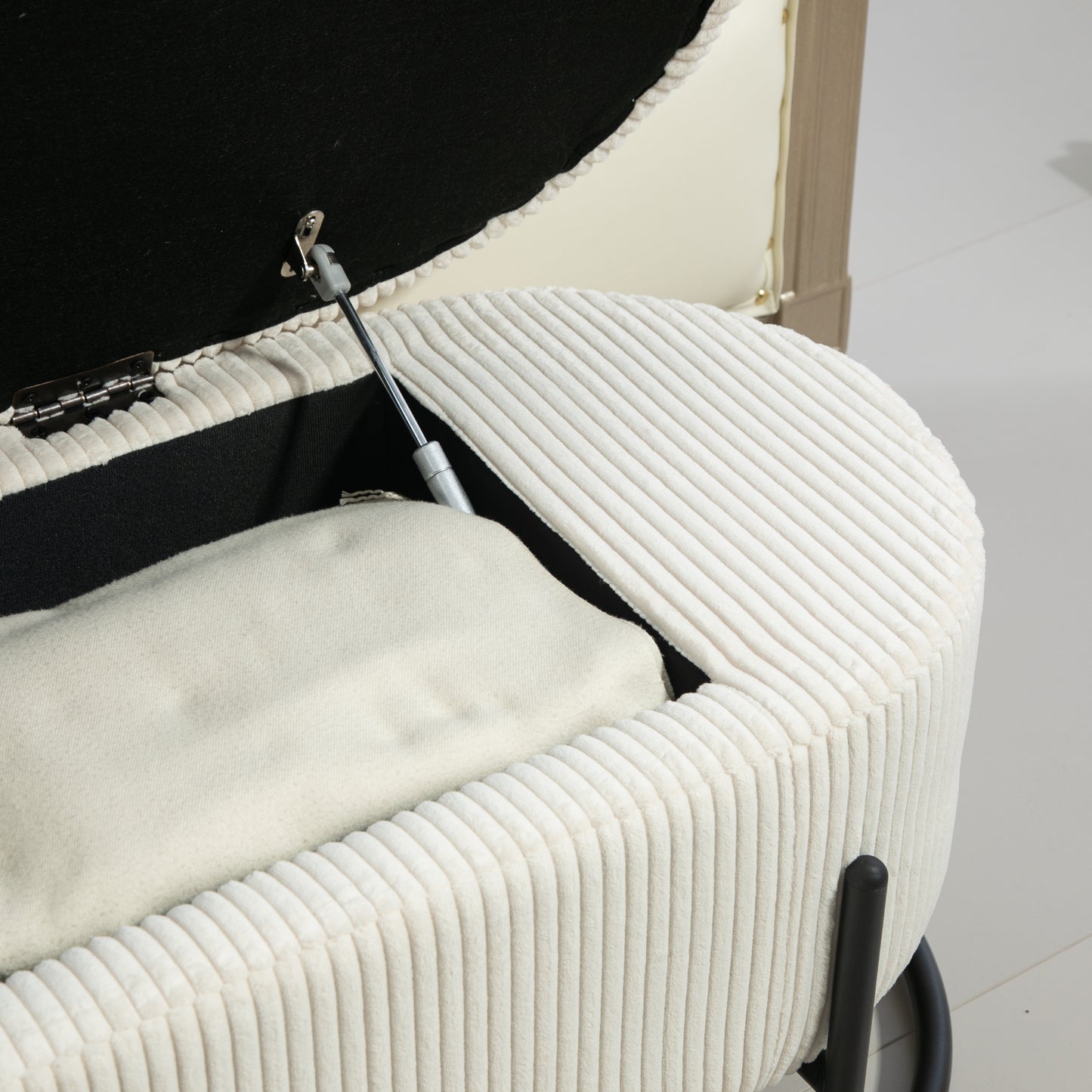 Lula Modern Upholstered Storage Ottoman