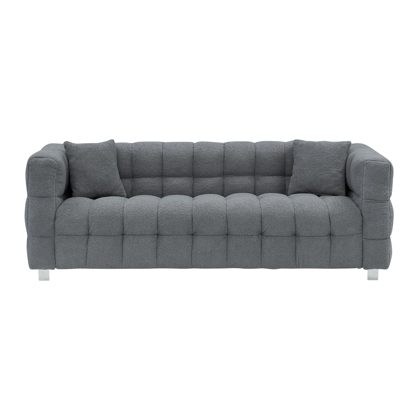 Healdsburg Contemporary Teddy Fleece Sofa