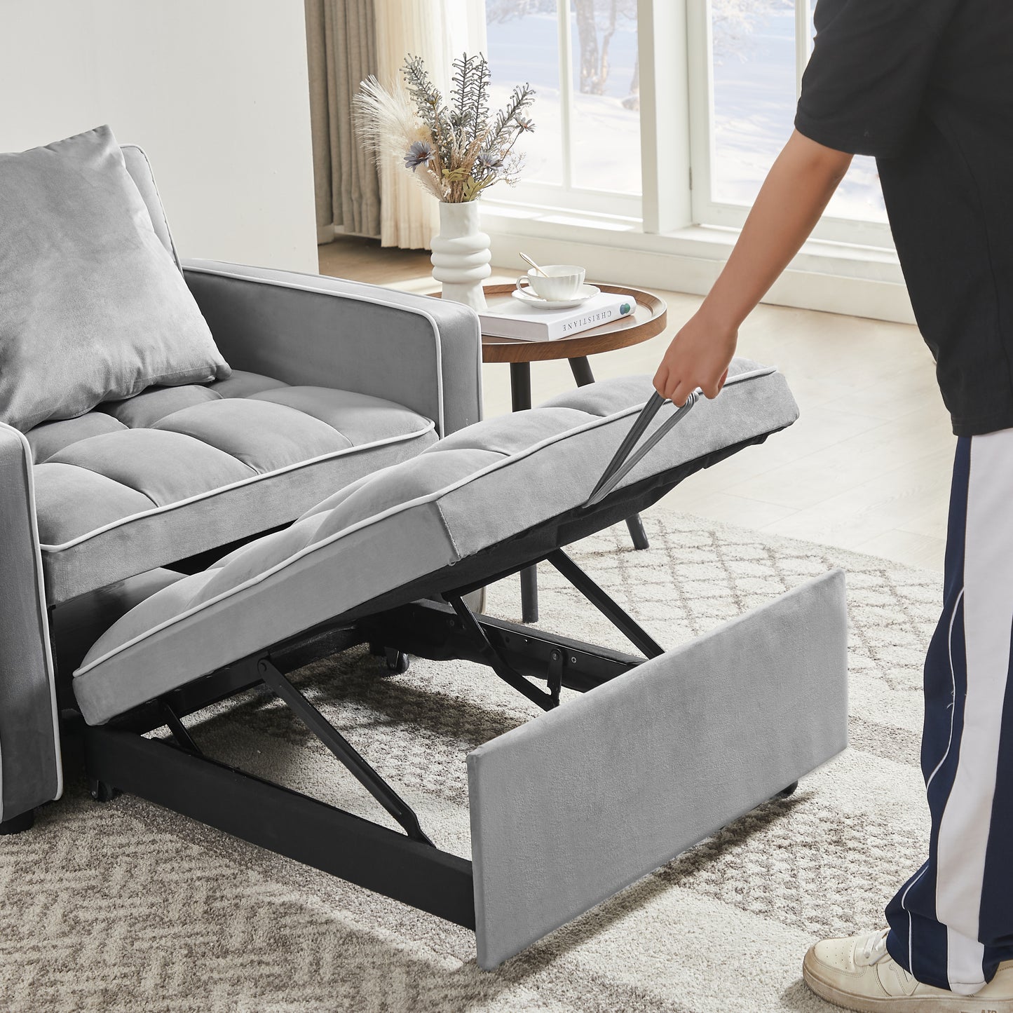 Ghivi Modern Versa Foldable Sofa Bed