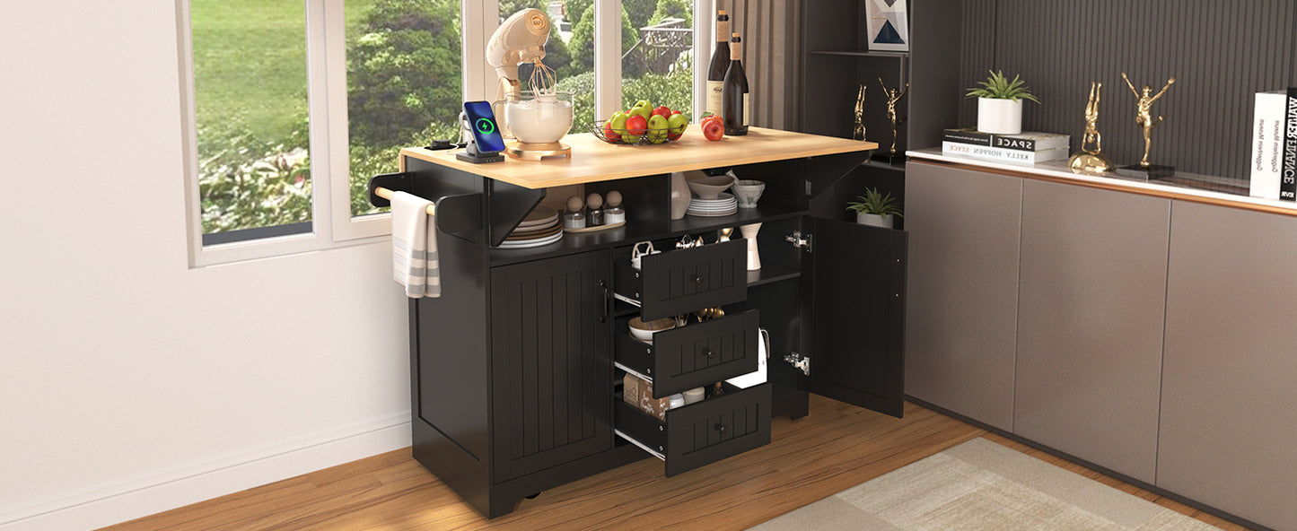 Lula Modern Simple Kitchen Island