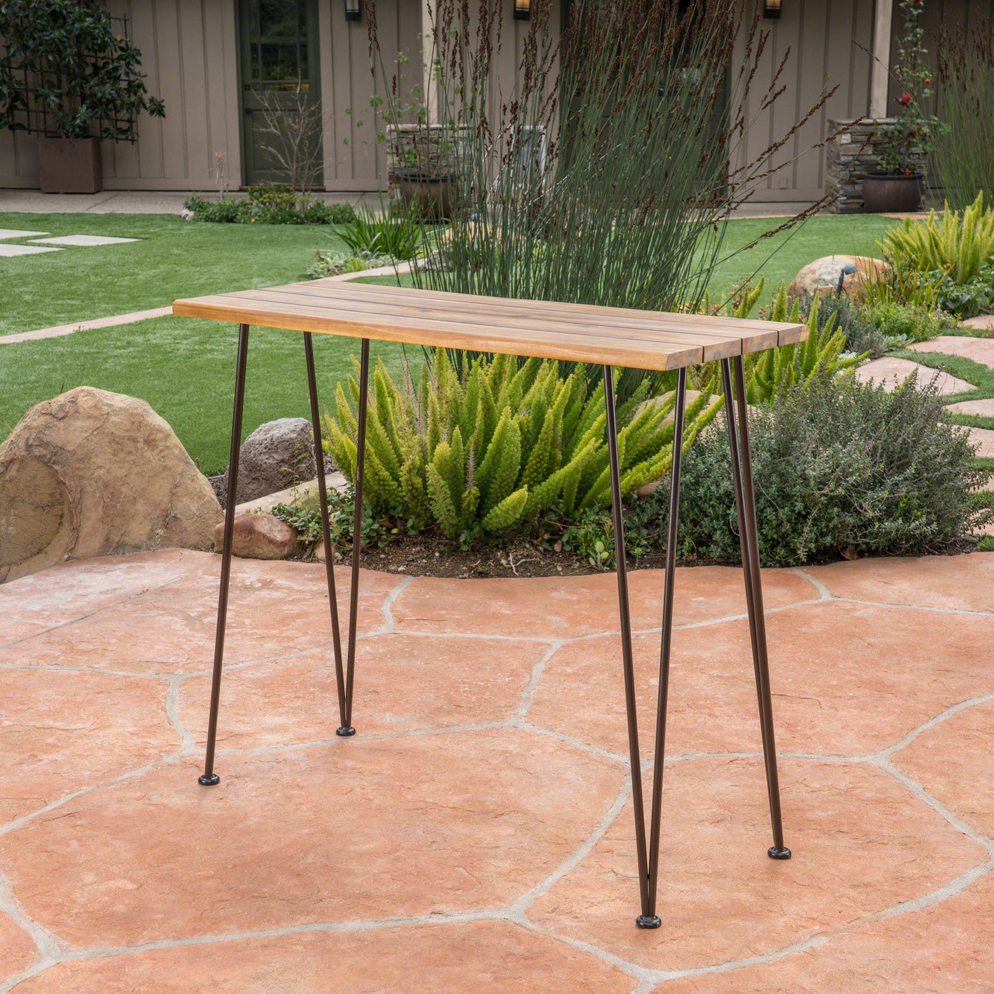 Westport Modern Outdoor Bar Table