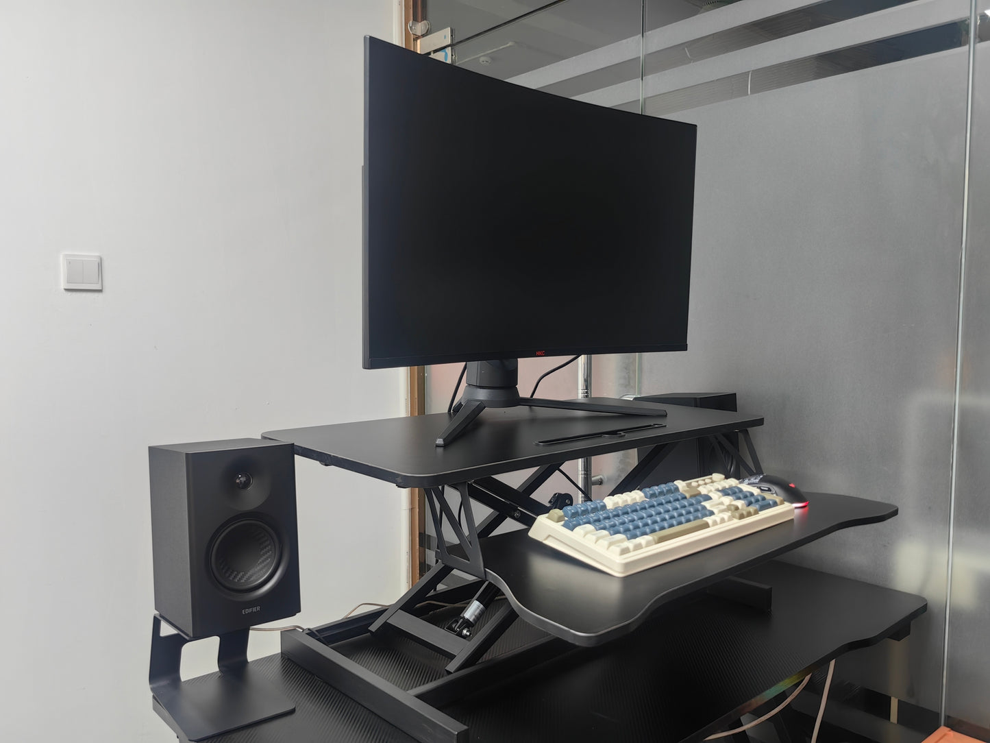 Mission Modern Adjustable Desk Converter